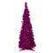 4ft. Unlit Pink Tinsel Pop-Up Artificial Christmas Tree